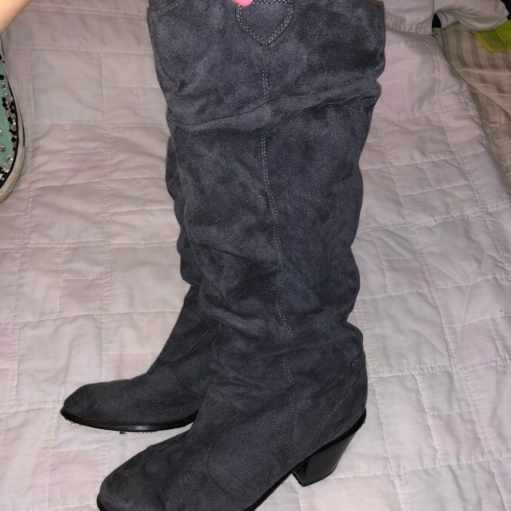 Knee high boots